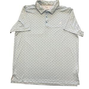 Nike Men’s XL Athletic Polo Blue Adidas Logo